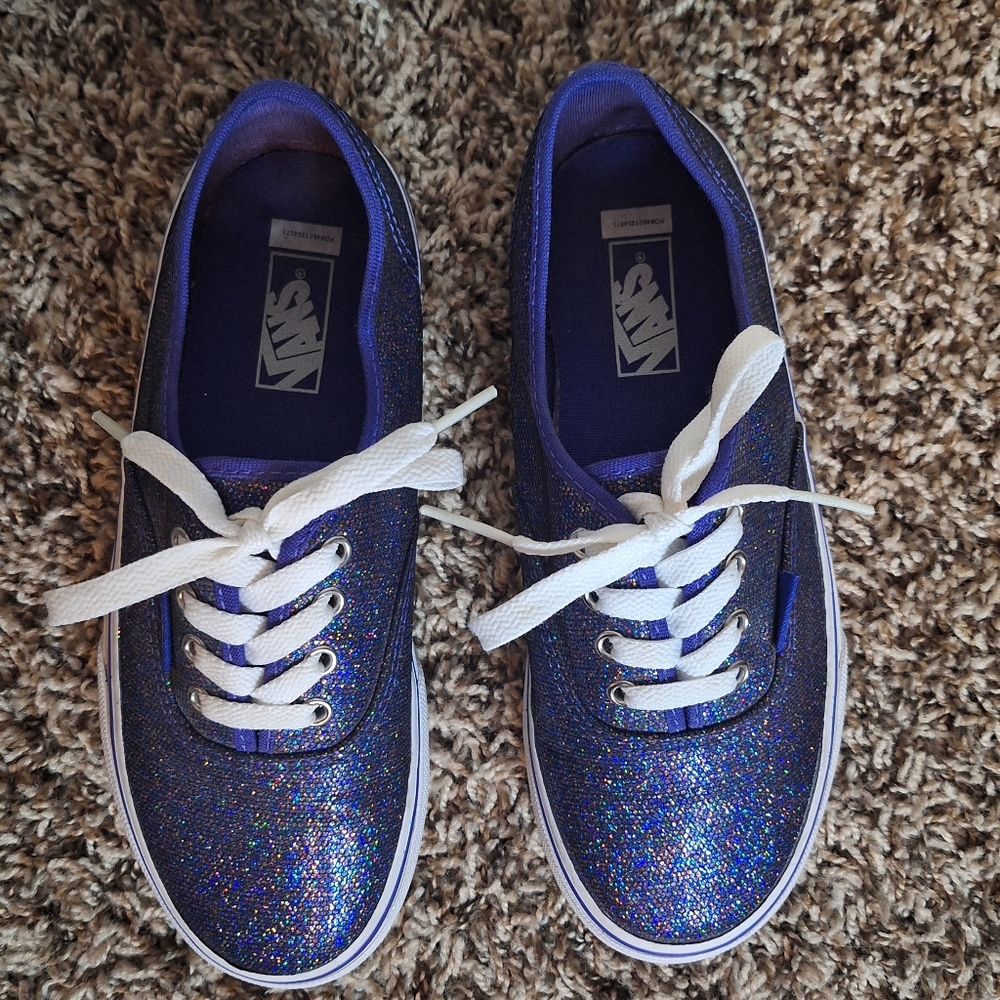 Sparkely Purple Van's Kids 3